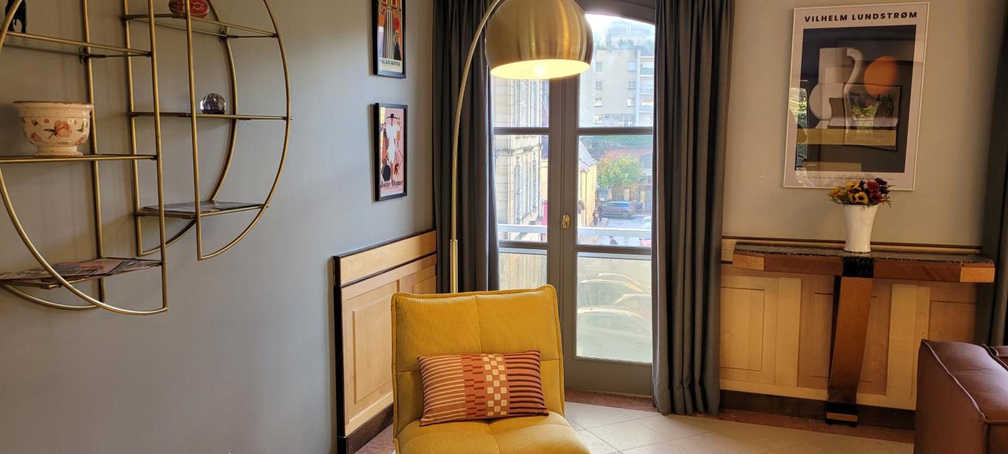 Superbe Appartement 132M2, Classe 5 Etoiles, Sarlat Centre Dış mekan fotoğraf